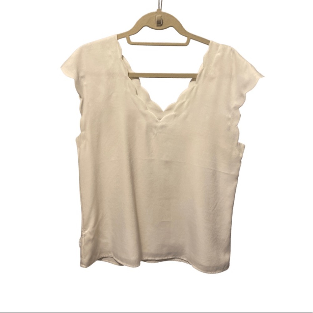 Express Scalloped Blouse